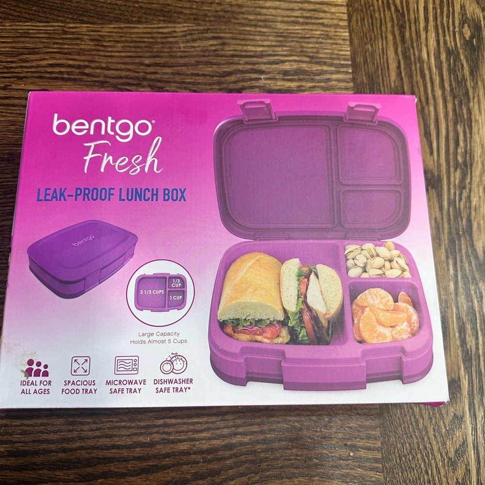 Bentgo Fresh Leak-Proof Lunch Box - Purple